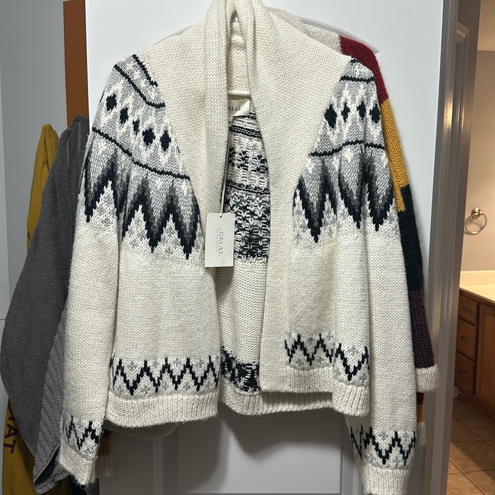 Nwt. The Great. Lodge sweater